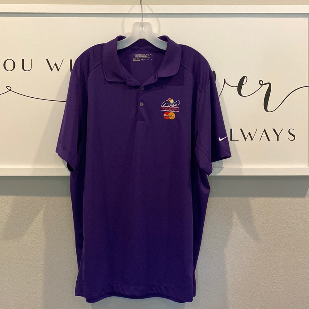 Mens Nike Golf Shirt- Arnold Palmer XL